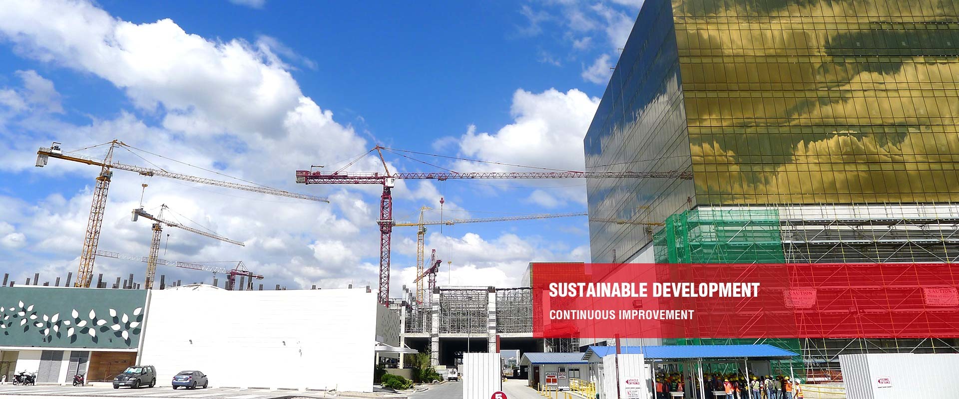 品質 建設現場の吊り上げ 工場