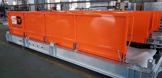 引き込み素材 キャンティデック 4200mm 幅 建設用積載プラットフォーム MLP4200