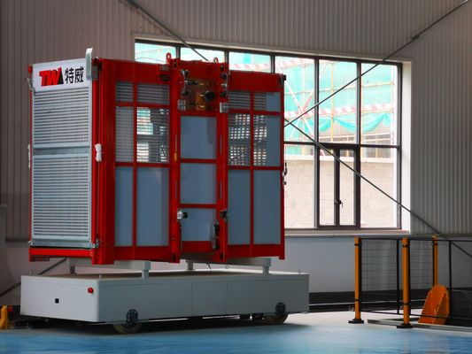 Q345B 鉄 2000kg/カート 乗客用物資のための建設用リフト