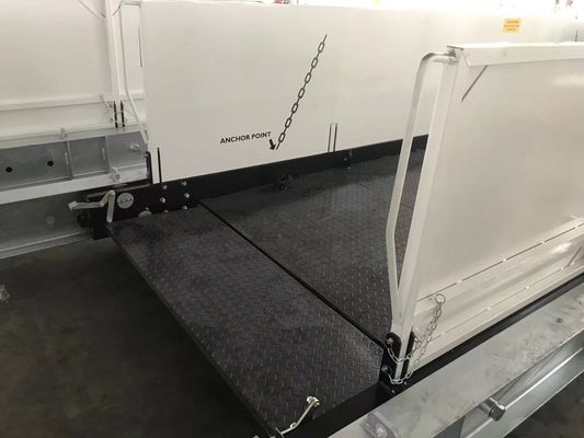 砂を吹き飛ばす 2200mm 建物のための望遠鏡式積載プラットフォーム