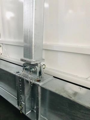 砂を吹き飛ばす 320cm クレーン 調整可能な道具付き 荷乗デッキ