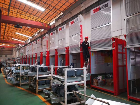 自動着陸 内側 63m/Min 建設吊り上げ エレベーター 耐腐り