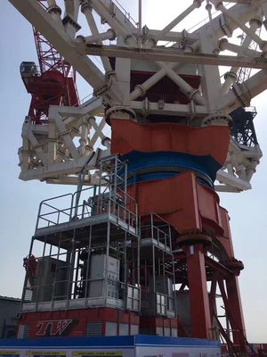 エレベーターの乗客のリフト / 建物内リフト / 46m内 / Min 1600kg建設リフト エレベーターシャフトのためのリフト