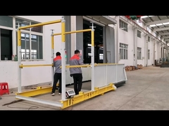 高層ビルディング用重量制限付きの引き下げ可能な材料積載デッキ